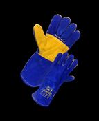 Leopard Premium Blue Welding Glove Arc/Mig
