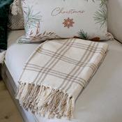 Aix Throw-Plaid, Latte