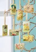 Namaste - Vintage Easter Card Metal Decoration