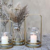 Lantern with Handle H42cm