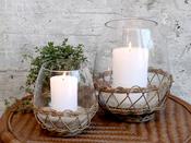 Hurricane in Wicker H20cm