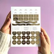 Wedding Sticker Pack (3 sheets)