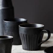 House Doctor Berica Black Mug