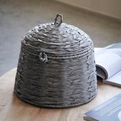 Reve Basket with lid- Grey