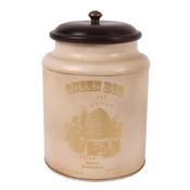 Wooden Top Canister 24cm