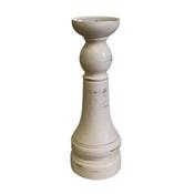 Regency Whitewash Candlestick-Large