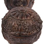1 x Ornate Deco Ball - 10cm