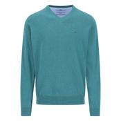 Fynch Hatton Superfine Cotton V-Neck
