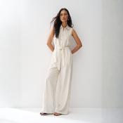 Salsa Oatmeal Striped Jumpsuit image
