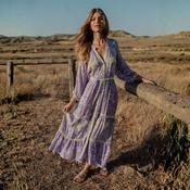 Piti Cuiti Palm Tree Detail Maxi Dress