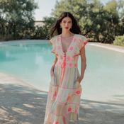 Piti Cuiti Neon Pineapple Dress