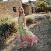 Piti Cuiti Curacao Long Green Dress