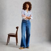 White Stuff Annie Jersey White Print Shirt image