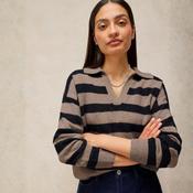 Izzy Striped Collar Jumper image