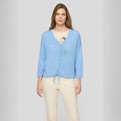 Rabe Blue V-Neck Cardigan
