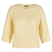 Light Yellow Knitted Pullover by LCMT image