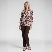 Rabe 3/4 Sleeve Abstract Blouse image