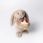 Bashful Beige Bunny "Birthday" image