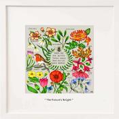 The Future Is Bright 6"x6" | Belinda Northcot Picture Frame