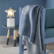 Biederlack Baby Blanket Universal Blue | 75x100 image