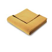 Biederlack Cotton Rich Blanket Mustard | 150x200cm image