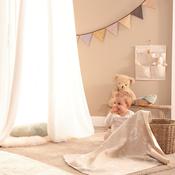 Lovely &amp; Sweet Little Foxes Baby Biederlack Throw