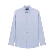 Bugatti Plain Textured Soft Cotton L/S Shirt
