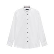 Bugatti Plain L/S Shirt With Collar Trim