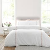 Camille Embroidered Floral Duvet Set