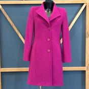 Christina Felix Fuchsia 3/4 Wool Coat image