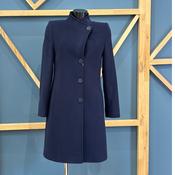 Chirstina Felix Navy 3/4 Wool Coat image