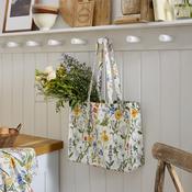 Cottage Garden PVC Shoulder Shopper
