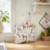 Country Dogs PVC Shopper Bag