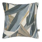 Elin Cushion 43x43cm | Natural/Blue image