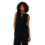 Esqualo Bow Brooch Blouse | Black image