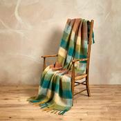 Faux Mohair Check Throw | 130x170cm image