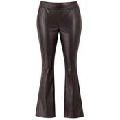 Tuzzi Flaired Pants | Dark Chocolate