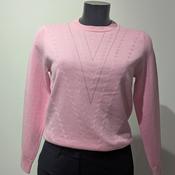 Castle Petal Pink Round Neck Jumper