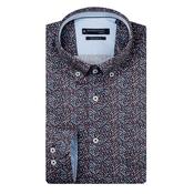 Giordano Regular Fit Pebble Print L/S Shirt image