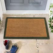 Coco Coir Border Green Mat | 45x75cm image