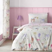 Happy Horses Duvet Set | Cream
