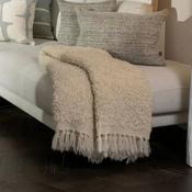 Heathcliffe Throw 130x170cm | Cream image