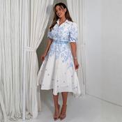 Girl In Mind Holland Floral Blue Dress image