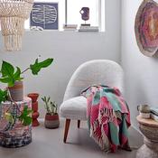 Isnel Throw Pink / Blue Multi 160x130cm image