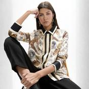 LOLA Casademunt Leo Print Shirt
