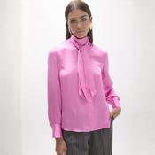 LOLA Casademunt Flowy Blouse with Pink Bow