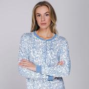 Pastunette Long Sleeve Paisley Print Nightdress image