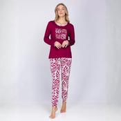 Pastunette Long Sleeve Leaf Print Pyjamas image