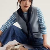 Seasalt East Vew Vest | Limpet