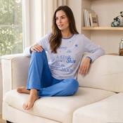 Rebelle By Pastunette Shining Stars Long Pyjamas image